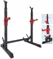 Stojaki Regulowany pod sztangę Wielopoziomowy Stojak 350kg Jakość