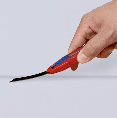 Knipex 90 10 165 BK nóż łamane ostrze 18 mm tapeciak z zapasowym na Arena.pl