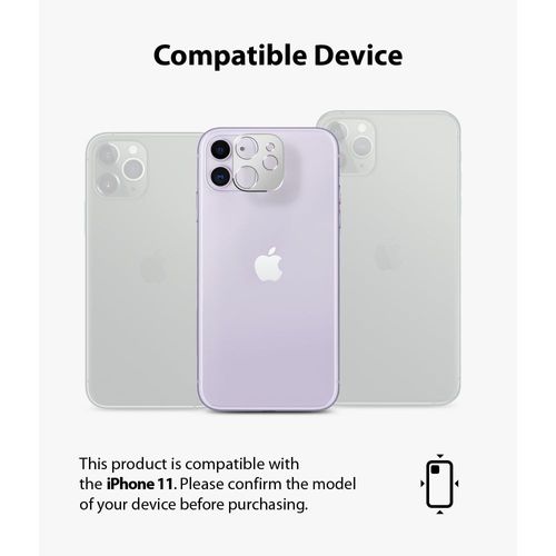 RINGKE CAMERA STYLING IPHONE 11 SILVER na Arena.pl