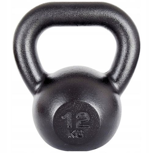 Kettlebell żeliwny odważnik kula kettle 12kg na Arena.pl