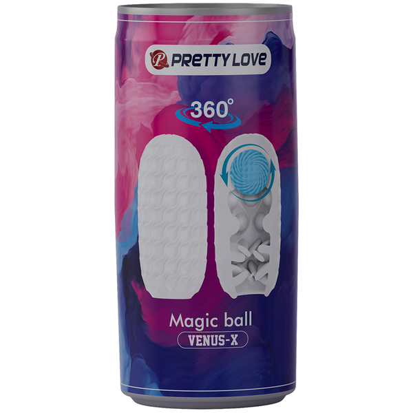 Masturbator Męski W Puszce 360° Magic Ball Venus-X Pretty Love zdjęcie 3