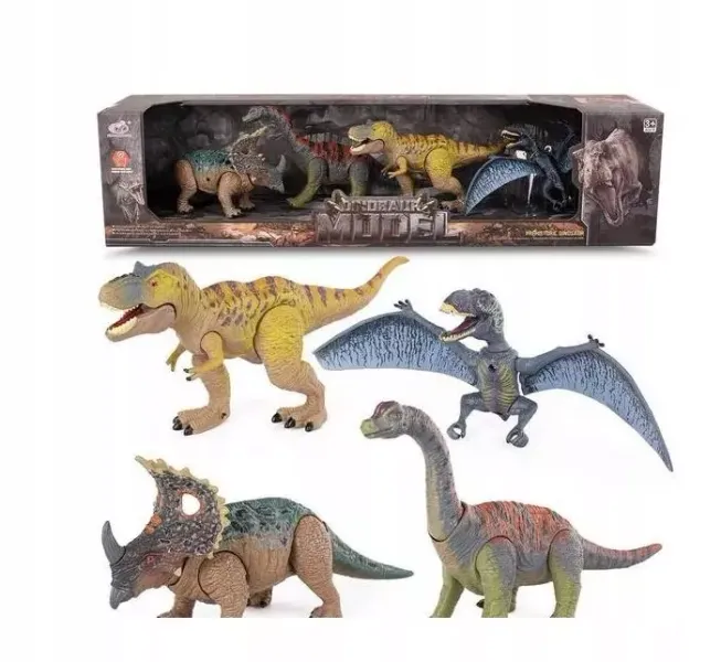 Figurki dinozaurów 4szt zdjęcie 1