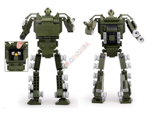 Klocki Transform Warrior ATTACK 277 elem. ZA0912 na Arena.pl