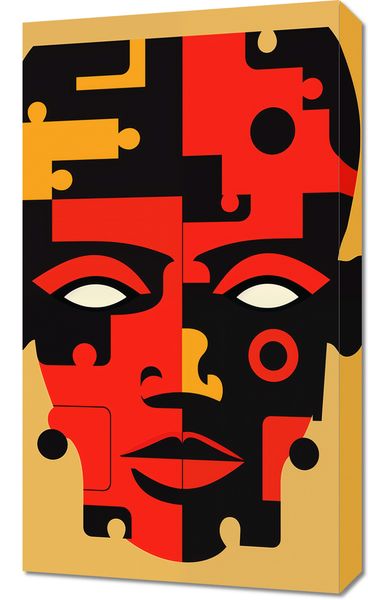 Obraz 40x70cm Puzzle Tożsamości zdjęcie 1