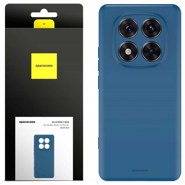 Spacecase Silicone Case 3.0 Redmi Note 14 Pro 5G Blue zdjęcie 1
