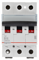 WYŁĄCZNIK NADPRĄDOWY S303 B16A TX3 LEGRAND 403402