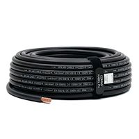 KABEL SOLARNY 4MM2 25M CZARNY MIEDŹ 20A ANTIKOROZJA