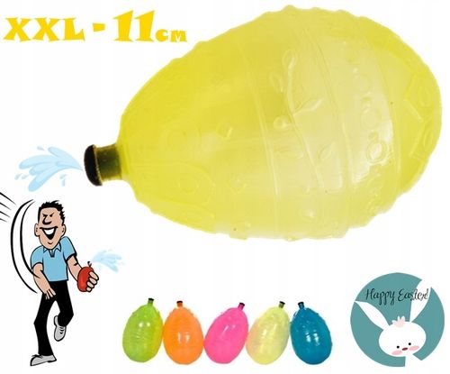 OGROMNA DYNGUSÓWKA JAJKO NA WODĘ DUŻA ŚMINGUSÓWKA 11 CM ZABAWKA DO OGRODU na Arena.pl