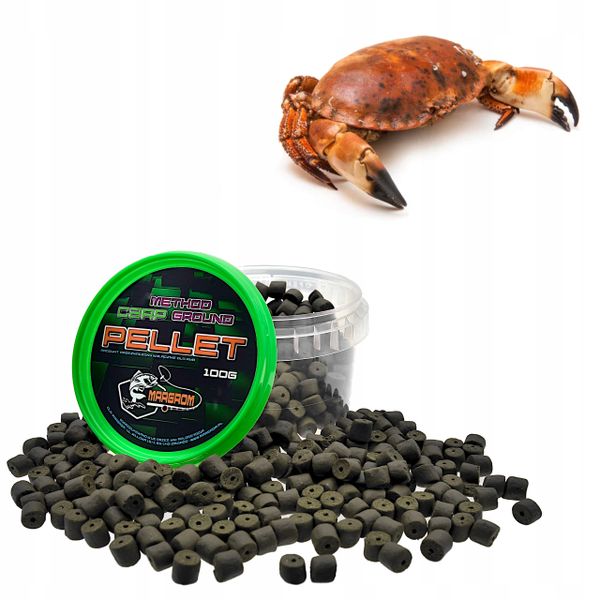 PELLET HACZYKOWY MARGROM 8mm 100g Krab zdjęcie 1