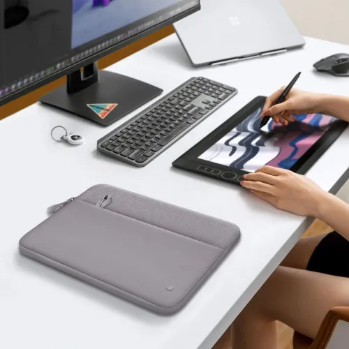 torba tech-protect sleeve na laptopa 15-16 - szara na Arena.pl