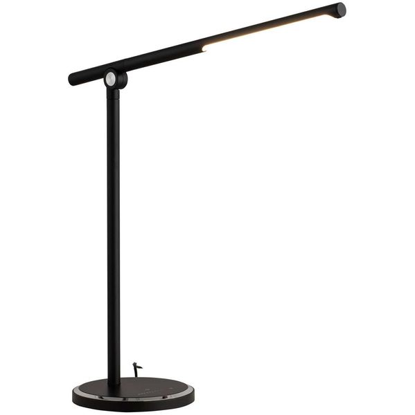 LAMPA biurkowa SMART 8358 Nowodvorski regulowana LAMPKA stojąca LED 8W 3000K-6000K z portem USB czarna zdjęcie 3