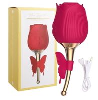 Wibrator damski Stymulatro łechtaczki Masażer róża