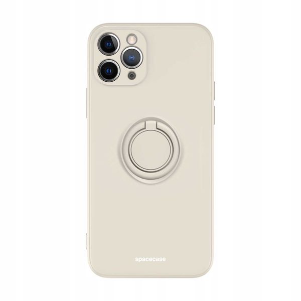 Spacecase Silicone Ring Iphone 11 Pro Max Bone zdjęcie 7