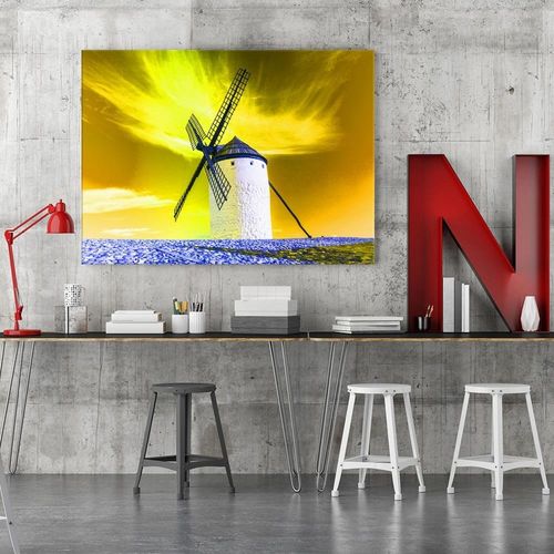 Obraz na płótnie - Canvas, Wiatrak 4 90x60 na Arena.pl
