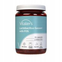 PROBIOTYK Lactobacillus Gasseri z FOS Trawienie Niestrawność Jelita 60 kaps
