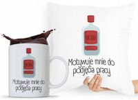 Zestaw Poduszka Kubek Budowlańca Majstra Fachowca Z Nadrukiem Ze Zdjęciem