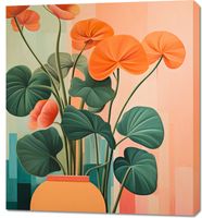 Obraz 90x100cm Kwiatowa Harmonia