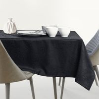 Obrus Plamoodporny GAIA 150x220  Czarny AmeliaHome