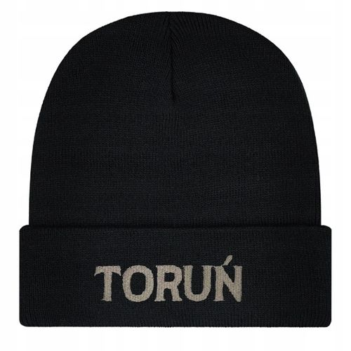 Czapka zimowa beanie z własnym haftem napisem personalizacja 26 kolorów na Arena.pl