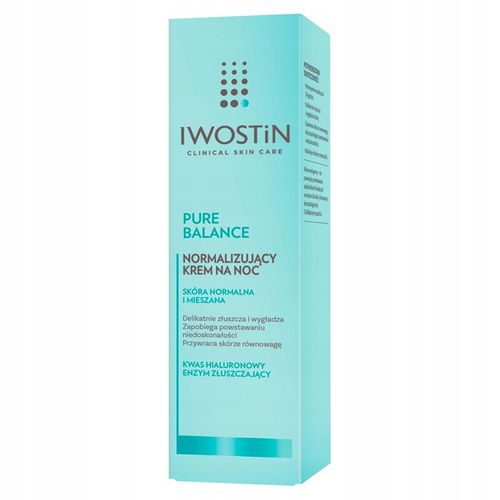 Iwostin Pure Balance na noc Krem Normalizujący do twarzy 50 ml na Arena.pl
