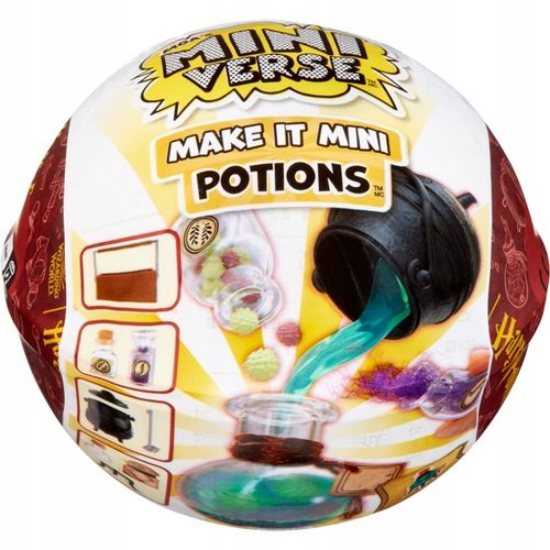 MGA'S MINIVERSE HARRY POTTER MAKE IT MINI POTIONS KULA MINI ELIKSIRY na Arena.pl
