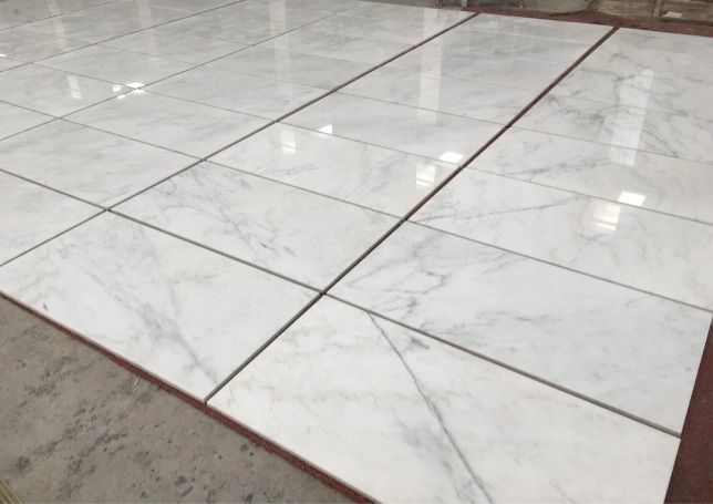 Gres BIAŁY MARMUR poler 120x60 WYSOKI POŁYSK gat.I zdjęcie 1