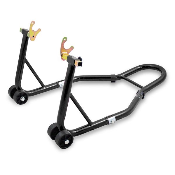 Stojak do motocykla tył czarny zdjęcie 1