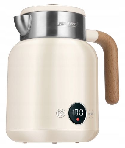 Czajnik elektryczny podwójne ścianki beżowy jasny 2200W MPM MCZ-128/B1 na Arena.pl