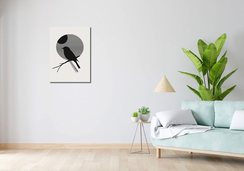 Obraz 50x70cm Kontrast Smukłości zdjęcie 2