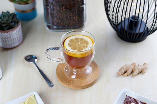 KOMPLET SZKLANEK Z PODSTAWKĄ 250ML X 6SZT. (NR 4481) na Arena.pl