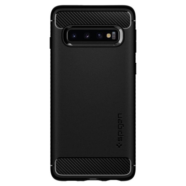 Etui Spigen Rugged Armor do Samsung Galaxy S10 czarny zdjęcie 5