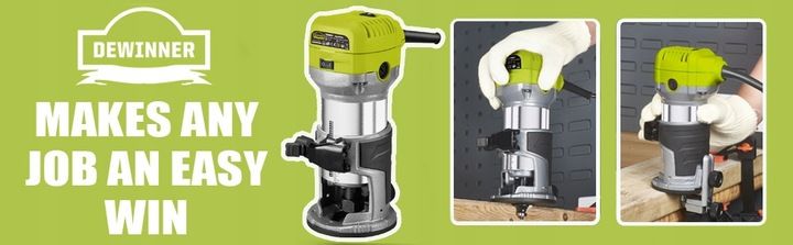 Frezarka górnowrzecionowa DEWINNER VPER1027 710W metalowy korpus zdjęcie 6
