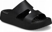 Damskie Wygodne Buty Klapki Crocs Gataway Platform 209409 Strap 41-42