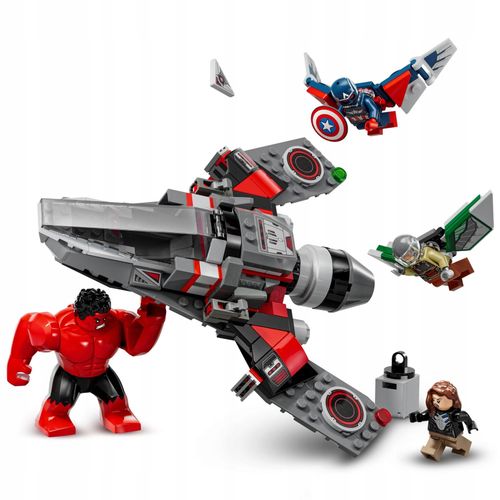 LEGO Super Heroes Kapitan Ameryka kontra Czerwony Hulk - bitwa 76292 na Arena.pl