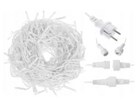 SOPLE FLASH 300 LED ZEWNĘTRZNE BIAŁE ZIMNE lampki +FLASH