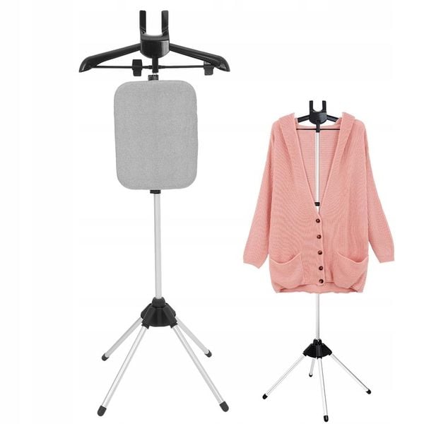 PODRĘCZNY STOJAK NA PAROWNICĘ DO UBRAŃ REGULOWANE AKCESORIA WIESZAK NA zdjęcie 1