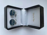 Spinki do mankietów EXC dla Muzyka Dyrygenta Partytura Nuty Pięciolinia