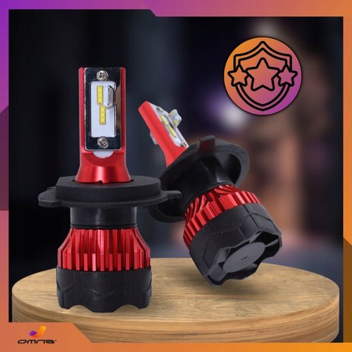 Żarówki samochodowe LED 12V can bus H4 GT COB + 300% super mocne pudełko na Arena.pl