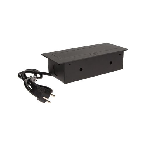 gniazda wpuszczane w blat 3x2p+z pł rant frezowany 1,5m czar - on-ae-1337/b na Arena.pl