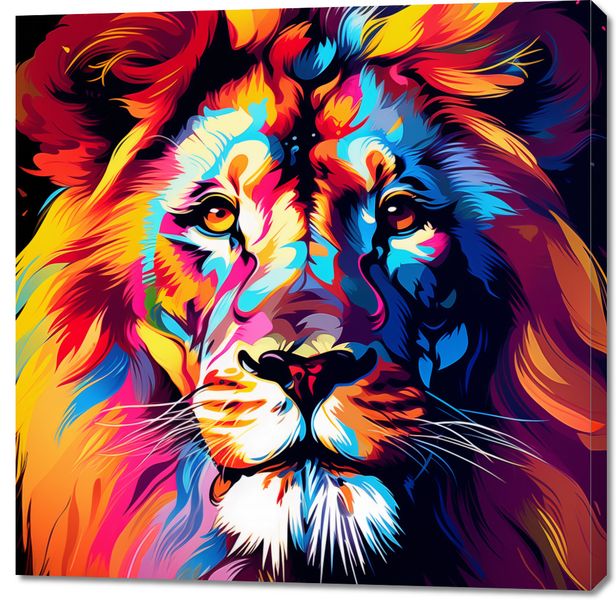 Obraz 100x100cm Kolory Królestwa zdjęcie 1