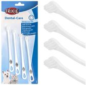 TRIXIE zestaw 4x szczotka szczoteczka do mycia zębów psa kota szczoteczki 4