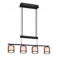 LAMPA WISZĄCA TRIO BURTON 311400432 CZARNY