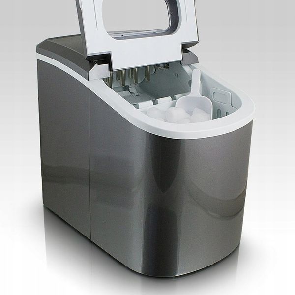 GRAFITOWA WYDAJNA KOSTKARKA MOCNA 12KG/24H DO LODU zdjęcie 5
