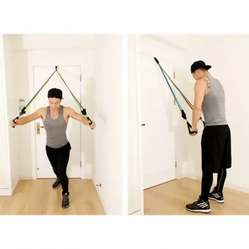 Gumy do Ćwiczeń Zestaw 5 Gum Oporowych Oporowe Fitness Treningowe + Uchwyty na Arena.pl