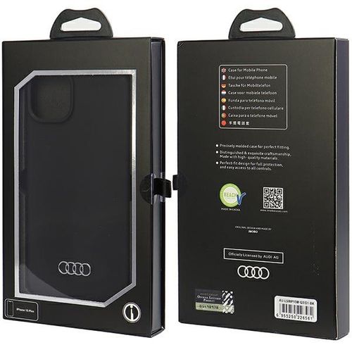 Etui Audi do iPhone 15 Plus, iPhone 14 Plus, Czarny na Arena.pl