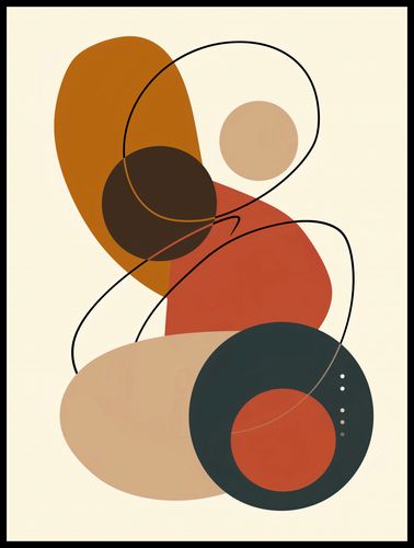 Plakat 60x80cm Geometria Harmonii na Arena.pl