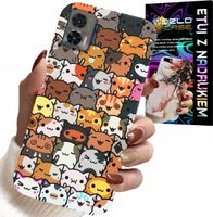 ETUI DO MOTOROLA EDGE 30 NEO - PLECKI W SŁODKIE KOTKI, KOTY, OBUDOWA