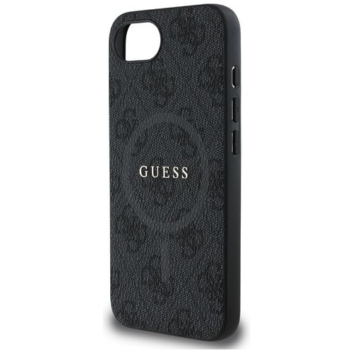Etui Guess 4G Ring Classic Logo MagSafe do iPhone 16e czarny na Arena.pl