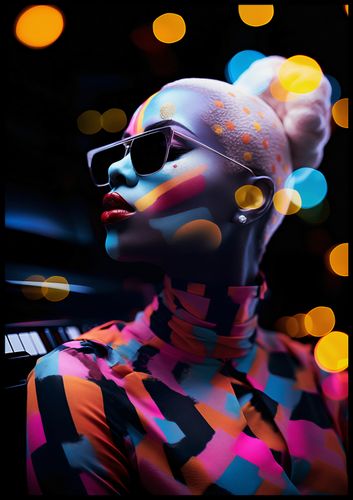 Plakat 70x100cm Melodia Bijąca z Duszy na Arena.pl