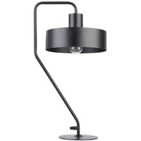 Stojąca LAMPKA gabinetowa VASCO 50118 Sigma metalowa LAMPA stołowa czarna